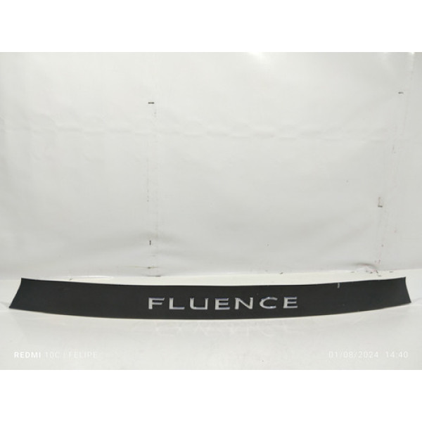 Friso Tampa Traseira Renault Fluence 2.0 Automatico 2015 Preto