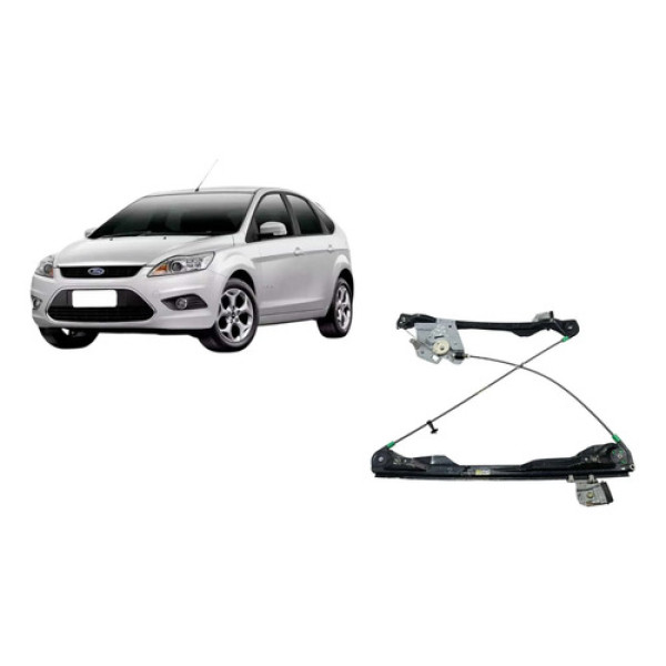 Máquina Vidro Elétrica Dianteira Direita Ford Focus 2006/08