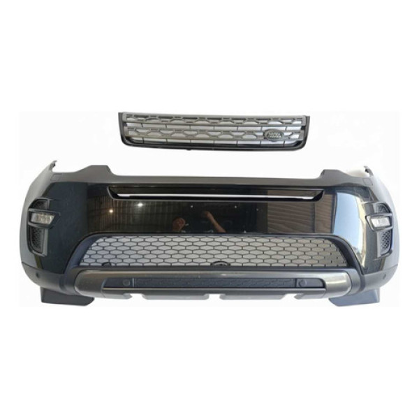 Grade Parachoque Dianteiro Discovery Sport Sd4 Hse 2016 Comp Preto Ambos Lados