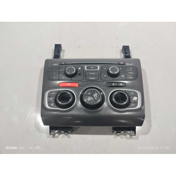 Comando Rádio Ar Condicionado Pisca Citroen C4 Lounge 2014