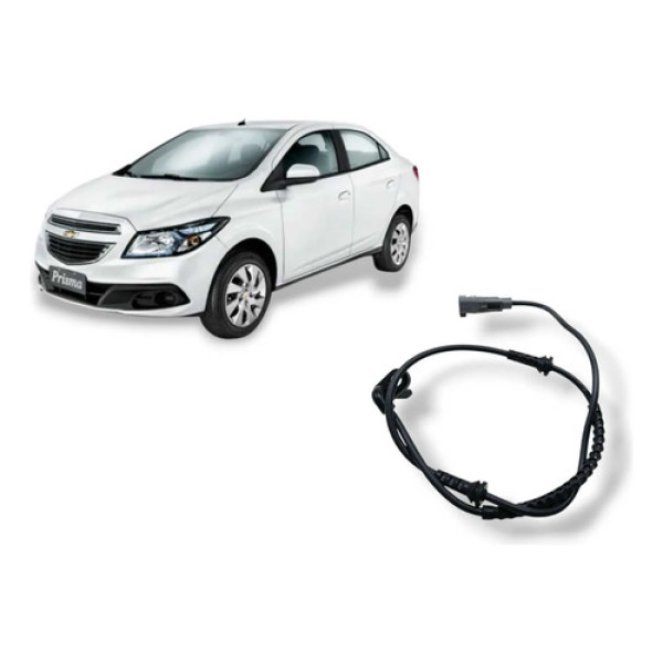 Chicote Sensor Sba Dianteiro Esquerdo Chevrolet Prisma 2016