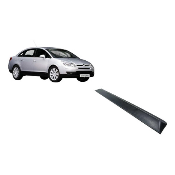Friso Porta Traseiro Direito C4 Pallas 2008 2012 (riscado Ft Preto