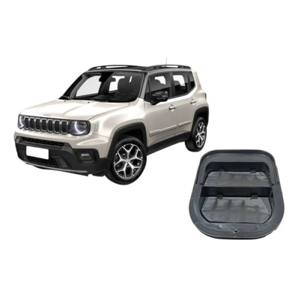 Difusor Carroceria Esquerdo Direito Renegade Sahara 18 2025 Preto
