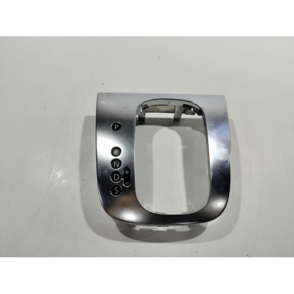 Moldura Alavanca De Marcha Volks Jetta 2.5 Aut 2009 (cromada Prata Liso