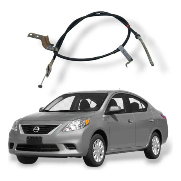 Cabo Direito Freio De Mão Nissan Versa 2015