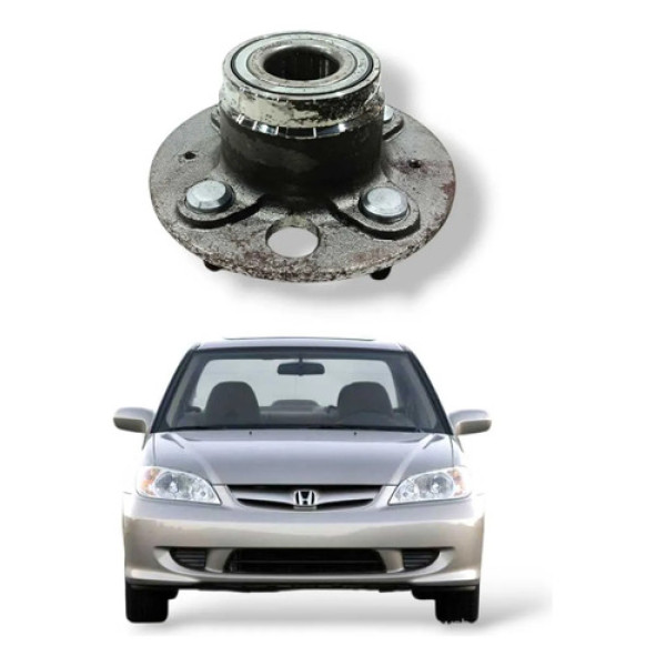 Rolamento Cubo Traseiro Esquerdo Honda Civic 1.7 Lx 2004