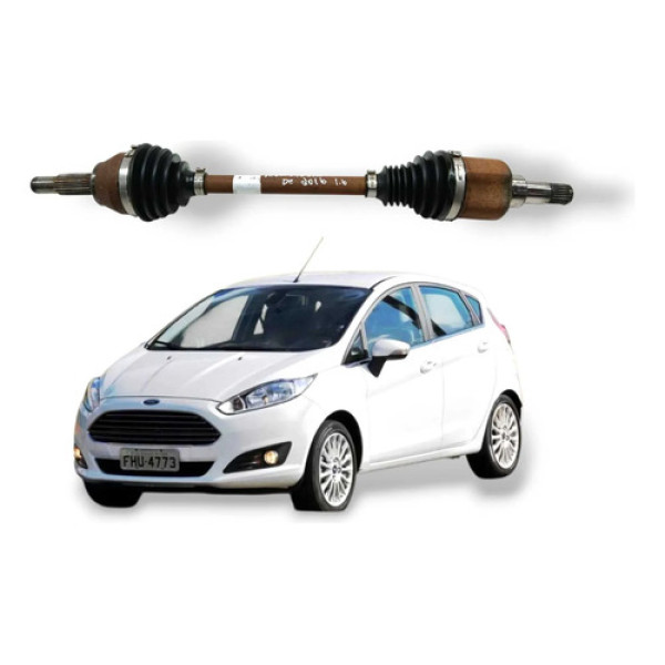 Semi Eixi Esquerdo Ford New Fiesta 1.6 2016