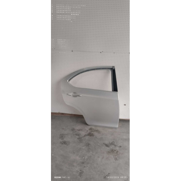 Porta Traseira Direita Jac J3 2014 Sedan Traseira Direito Prata