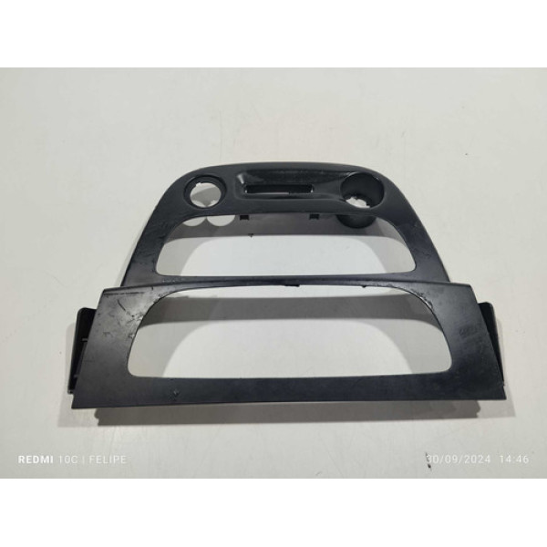 Moldura Do Painel Rádio Fluence 2014(requer Pintura) Preto