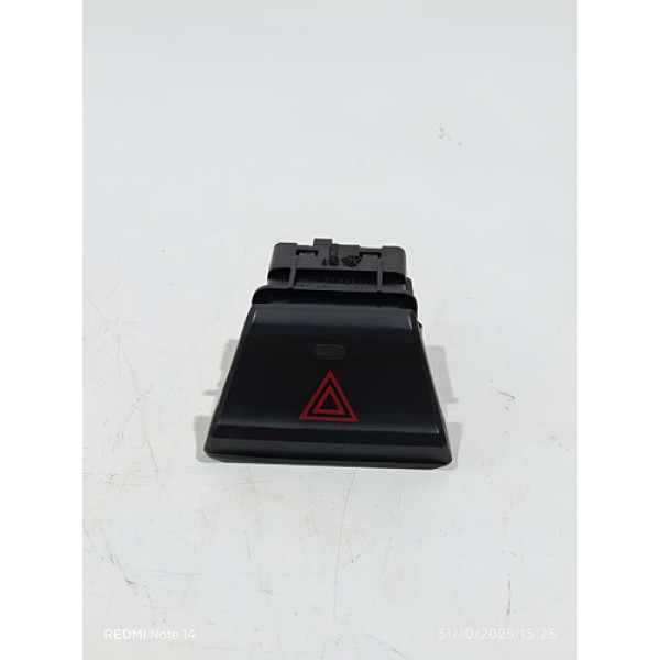 Botão Pisca Alerta Chevrolet Onix 1.0 Lt 2018 Prisma Preto