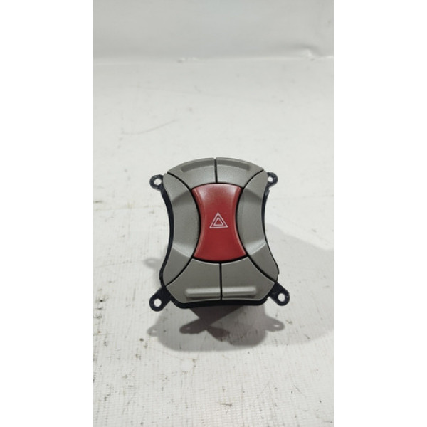 Botão Pisca Alerta Fiat Doblo 2010 Vermelho