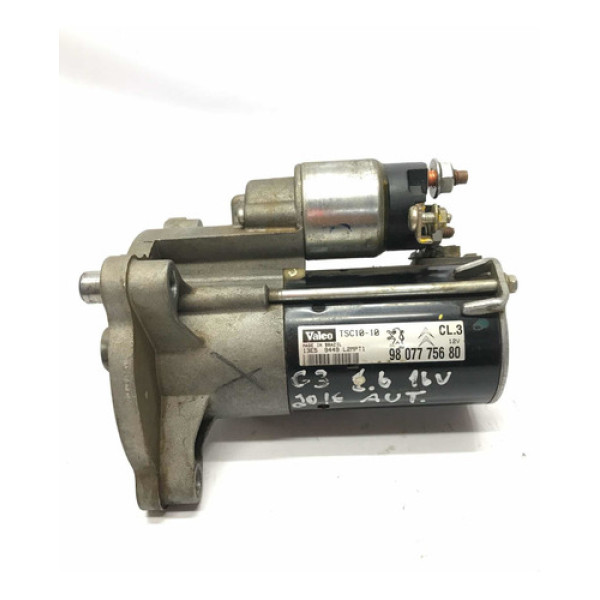 Motor Partida Arranque Citröen C3 1.6 Automático 2014/2017 R