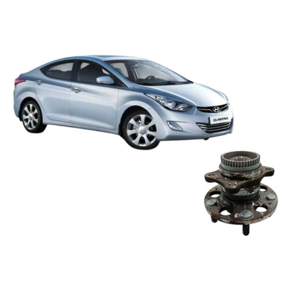 Cubo Rolamento Traseiro Esquerdo Direito Elantra 1.8 2013 At