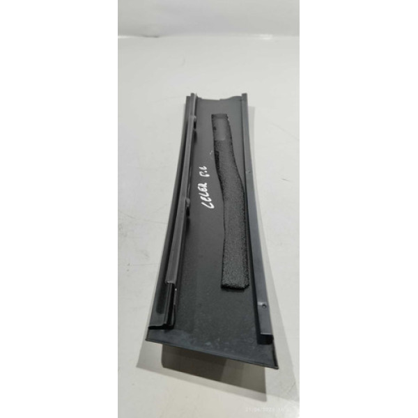 Moldura De Porta Externa Dianteira Esquerda Chery Celer 2014 Preto