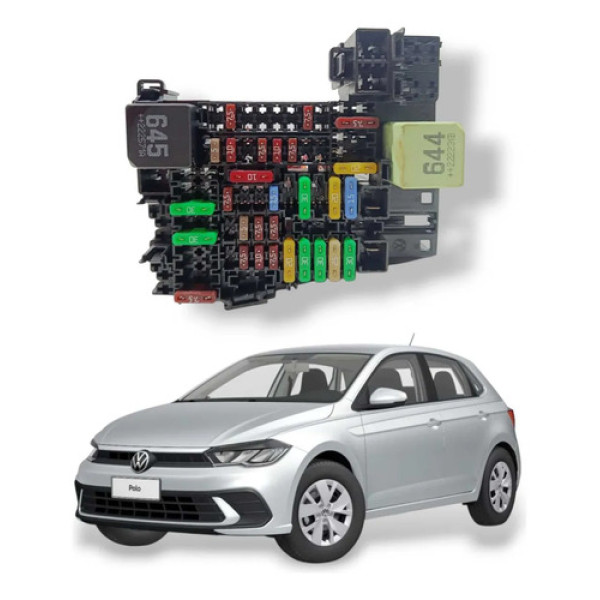 Caixa De Fusível Polo Tsi Higline 1.0 Aut 2023