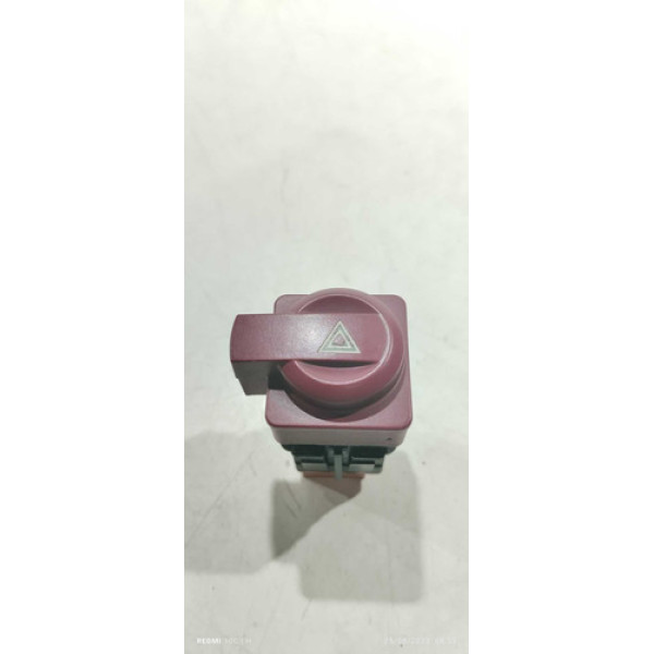 Botão Pisca Alerta Painel Citroën C4 Vtr 2011 Preto