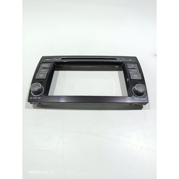 Moldura Botão Multimídia Fiat Bravo Sporting 2013