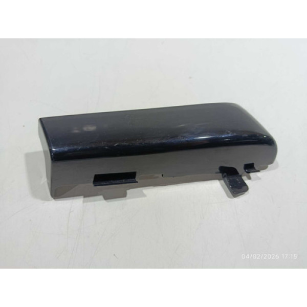 Acabamento Esquerdo Do Painel Mitsubishi Lancer 2014 Preto Liso