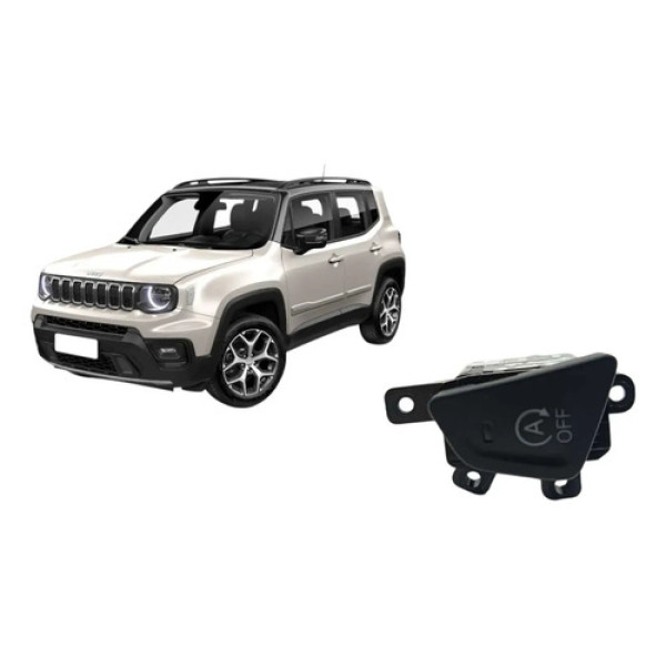 Botão Tração A Off Start Renegade Sahara 1.3 T270 2025