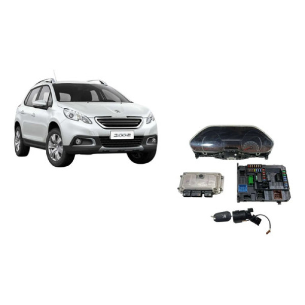 Kit Módulo Injeçãp 2008 1.6 Allure 2015 Cód 9691853480