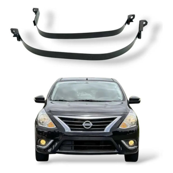 Par Suporte Do Tanque Combustivel Nissan Versa 2016
