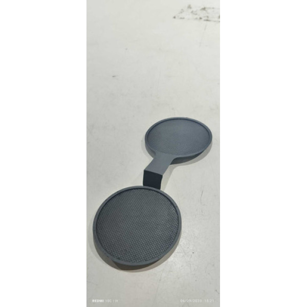 Borracha Tapete Porta Copo Ford Ecosport 2018 Preto