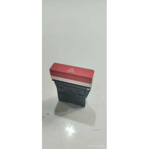 Botão Pisca Alerta Honda Fit 2017 Preto