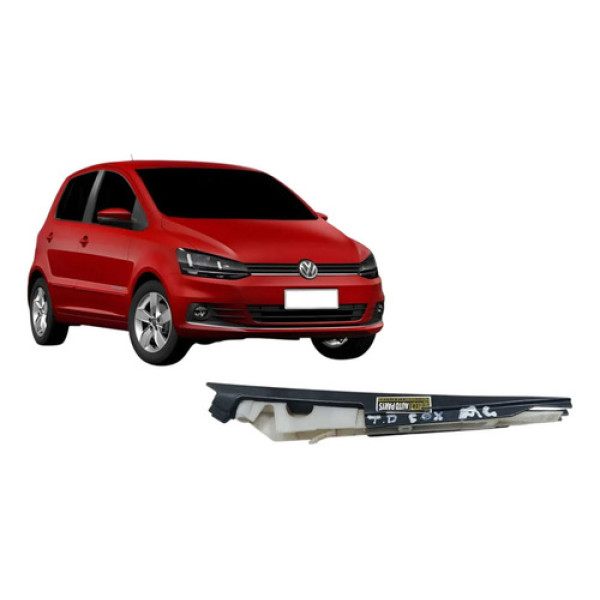 Guia Canaleta Vidro Traseiro Direito Vw Fox 2009-2013 Preto