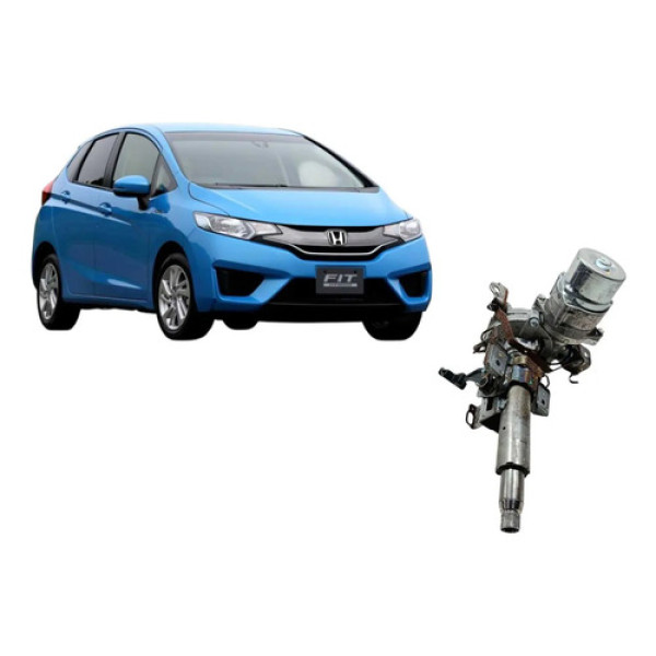 Extensão Do Volante Direcao Honda Fit 1.5 Aut 2020 Prata Lisa