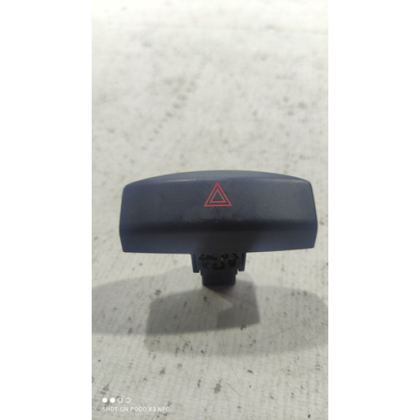 Botão Pisca Alerta Nissan Livina 2009 À 2014 Original Preto