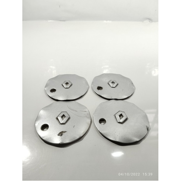 Calota Miolo Central Renault Scenic  Prateado