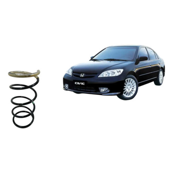 Mola Valvula Dianteira Esquerda Direita Honda Civic 1.7 2004