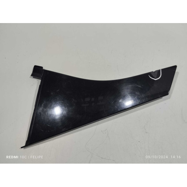 Moldura Da Porta Tras Esquerda Focus 2016(avaria S/garantia Preto