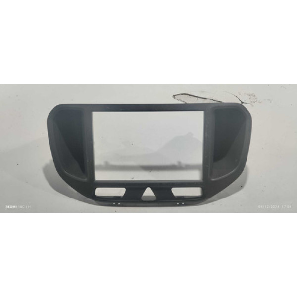 Moldura Central Porta Objeto Chevrolet Spin 2013 Preto