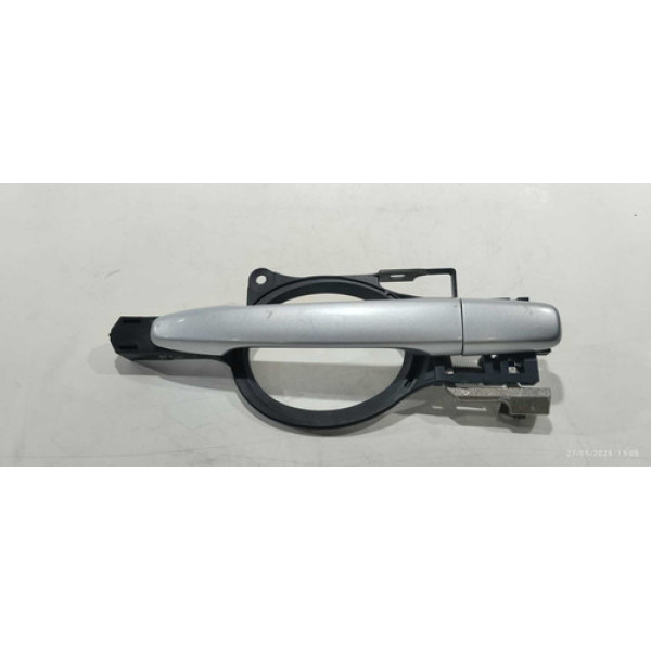 Maçaneta Externa Dianteira Direita Mitsubishi Lancer 2014 Cinza Dianteira