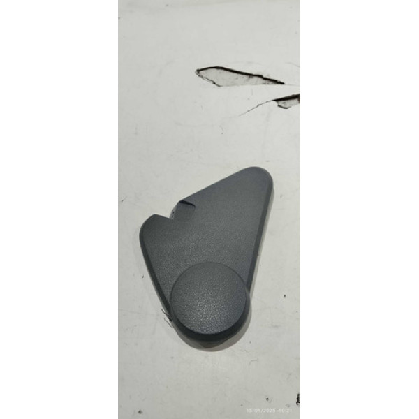 Acabamento Do Banco Dianteiro Direito Ford New Fiesta 2015 Preto