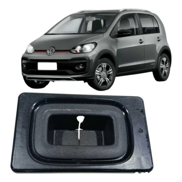 Suporte Acabamento Banco Traseiro Volkswagen Up! 2015 Preto