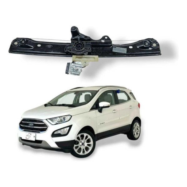 Máquina Vidro Dianteira Esquerda Ford Ecosport Titanium 2018