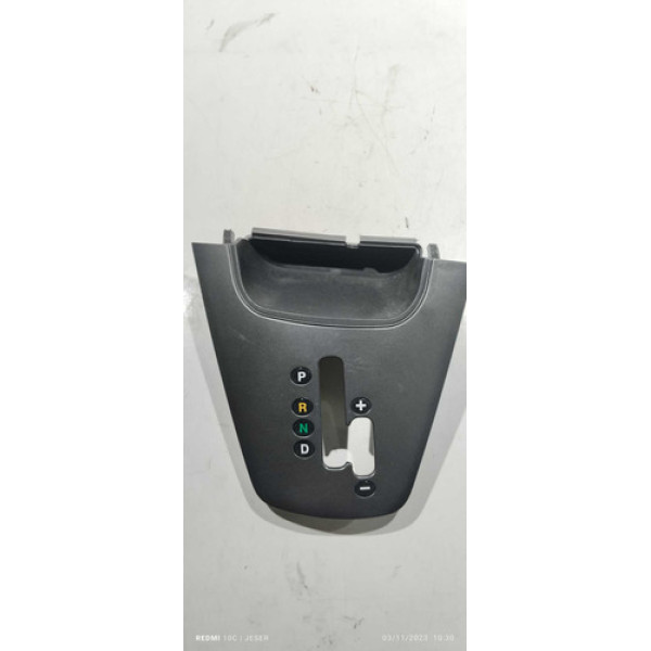 Moldura Alavanca De Marcha Hyundai Tucson 2014 Automático  Cinza