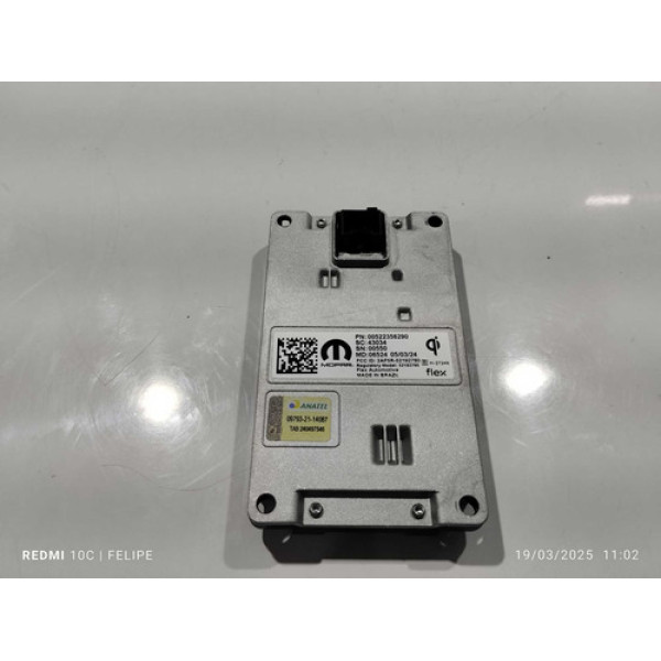 Carregador Indução Renegade Strada Rampage 2024 (compare) Preto