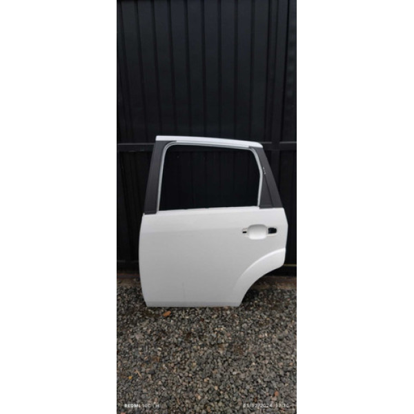 Porta Traseira Esquerda Ford Fiesta Hatch 2010 Traseira Direita Branca