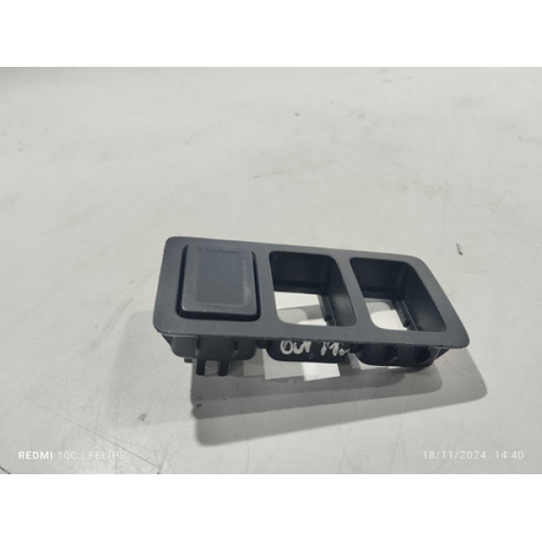 Moldura Painél De Instrumentos Com Botão Falso Outlander 14 Preto