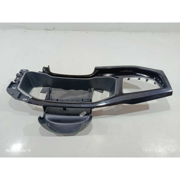 Acabamento Painel Volante Difusor Volks Polo Tsi 2023 Preto Listras