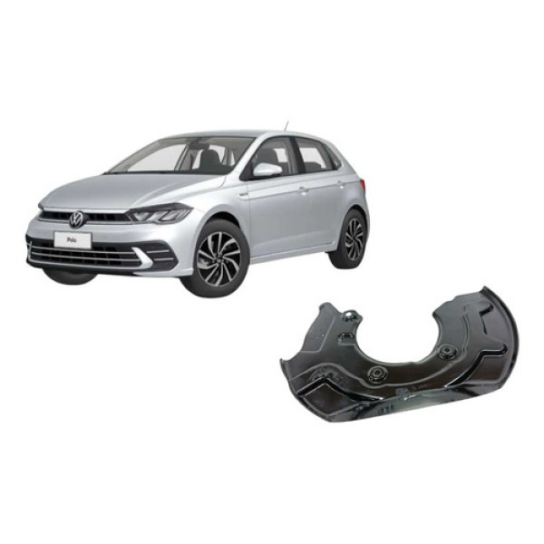 Protetor Espelho Roda Dianteiro Direito Polo Tsi 1.0 2023 Preto