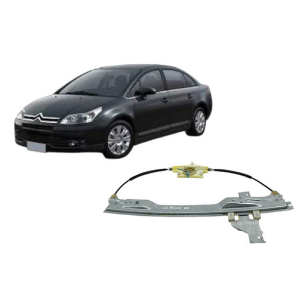 Máquina Vidro Dianteira Direita C4 Pallas 2008 2012 S Motor