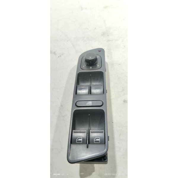 Comando Botão Vidro Elétrico Dianteiro Esquerdo Tiguan 2010