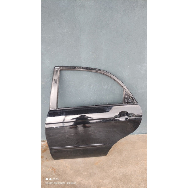 Porta Traseira Esquerda Kia Cerato 2008 Com Detalhe Traseira Esquerda Preto