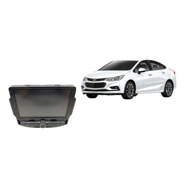 Multimídia Chevrolet Cruze 2018 (42554577 Prata Prata