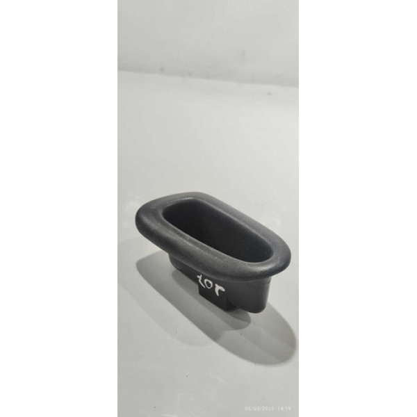 Puxador De Porta Traseiro Esquerdo Peugeot 207 Passion 2010 Preto