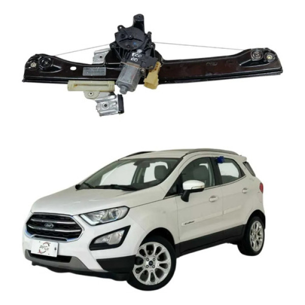 Máquina Vidro Dianteira Direita Ecosport Titanium 2018